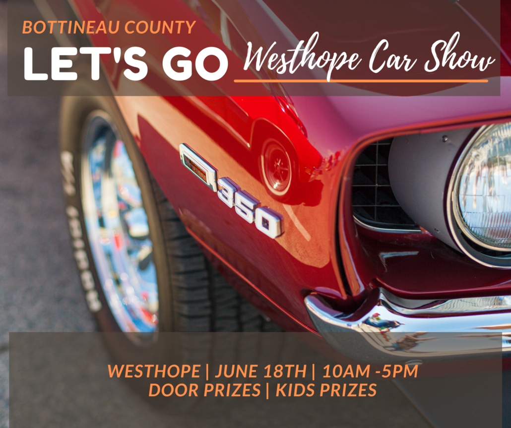 Westhope Car Show Bottineau, ND